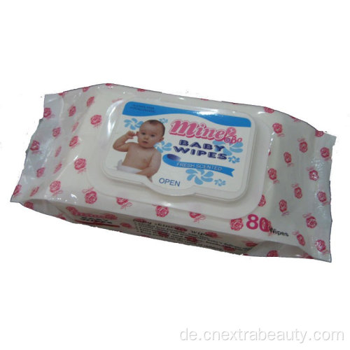 Erfrischen Sie sanft reinigende Tissue Baby Wet Wipes